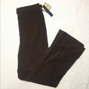 White Stag - Brown Moleskin Faux Suede Pants